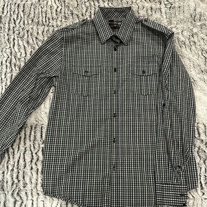 Murano Men’s Slim Fit Button-Up Shirt